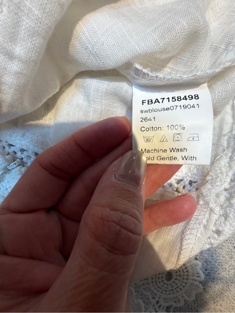 Women's Blouse - Size Small / XSmall - Picture 7 of 8